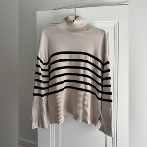 Gap split him cotton turtleneck sweater